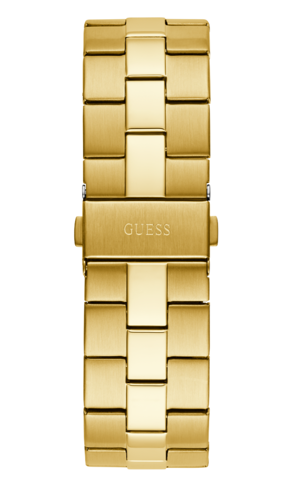 Guess Orologio Solo Tempo Acciaio Ip Gold