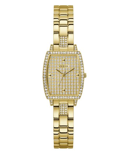 Guess Orologio Solo Tempo Acciaio Gold Brilliant