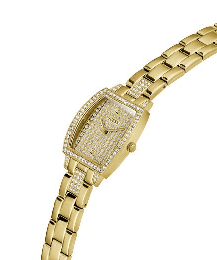 Guess Orologio Solo Tempo Acciaio Gold Brilliant