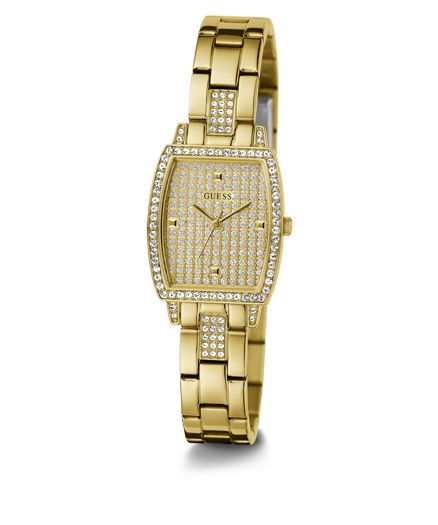 Guess Orologio Solo Tempo Acciaio Gold Brilliant