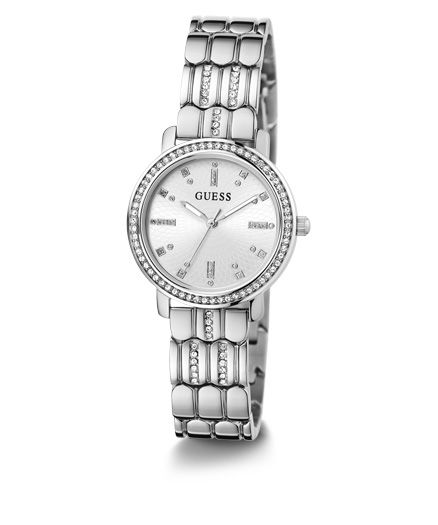 Guess Orologio Solo Tempo Acciaio Hayley
