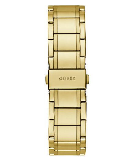 Guess Orologio Solo Tempo Acciaio Gold Dex
