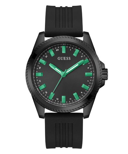 Guess Orologio Solo Tempo Acciaio e Silicone Champ