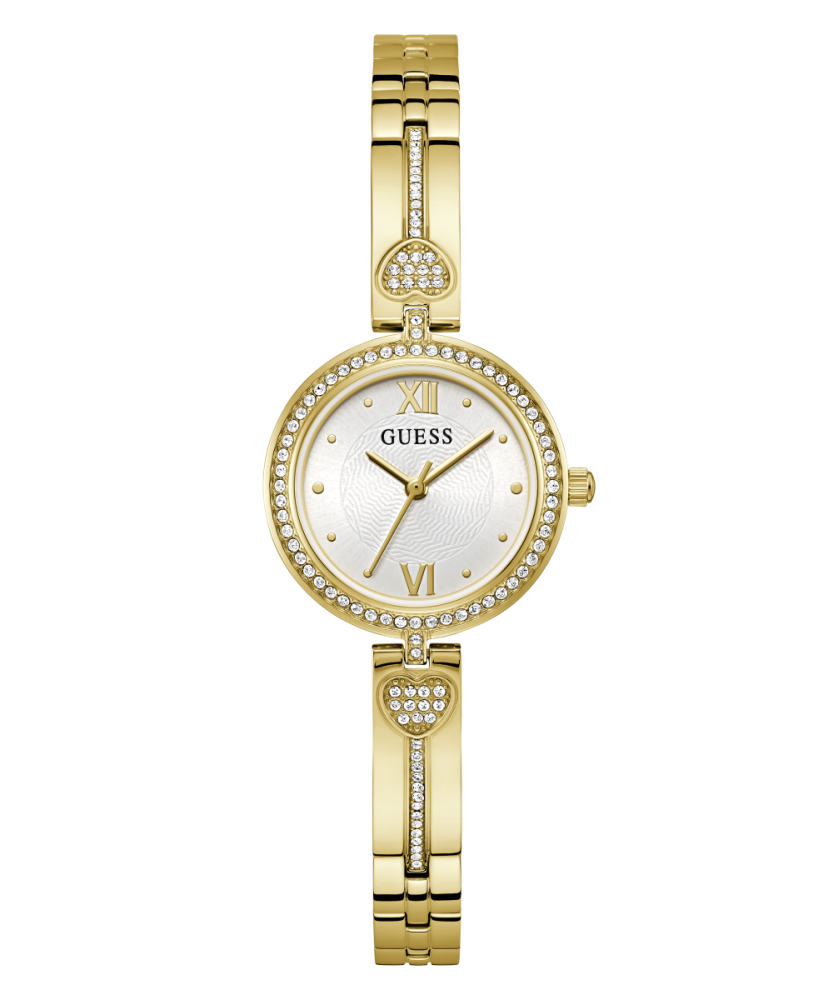 Guess Orologio Solo Tempo Acciaio Gold Lovey