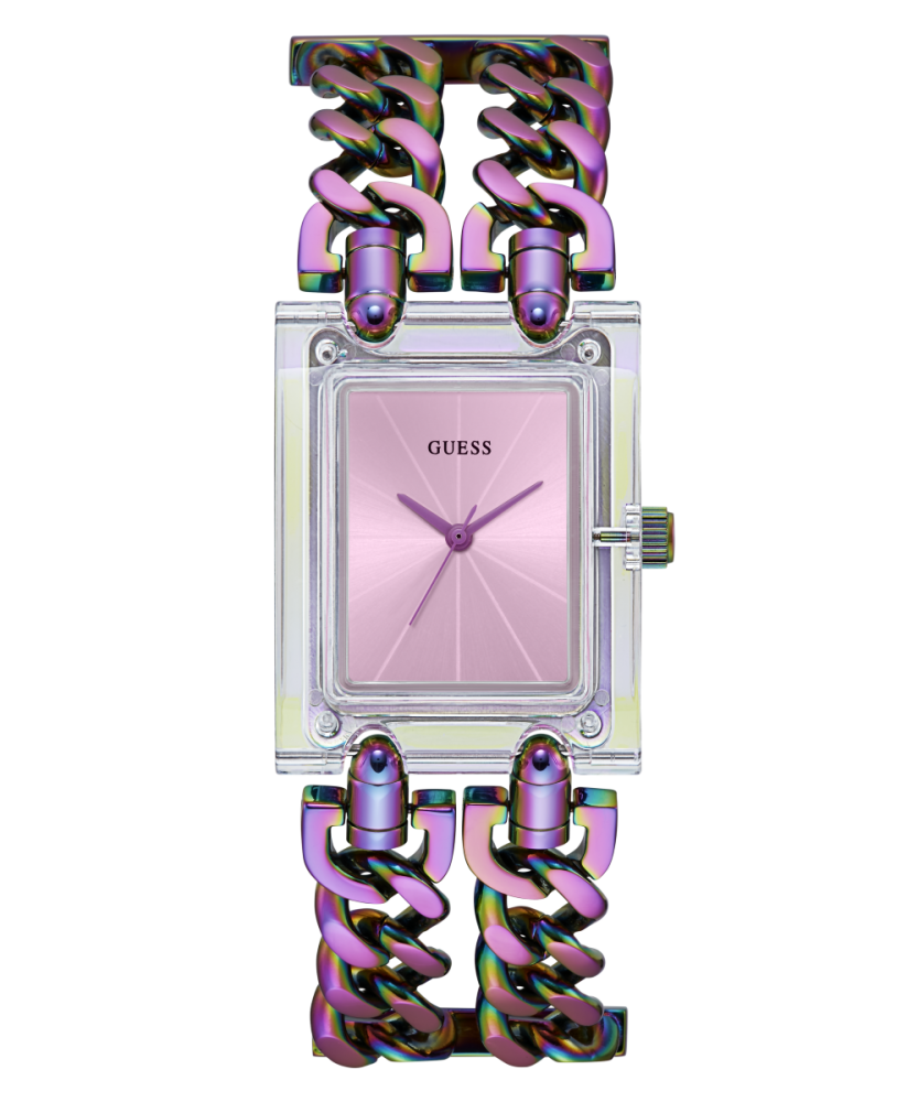 Guess Orologio Solo Tempo Resina e Acciaio Heavy Metal