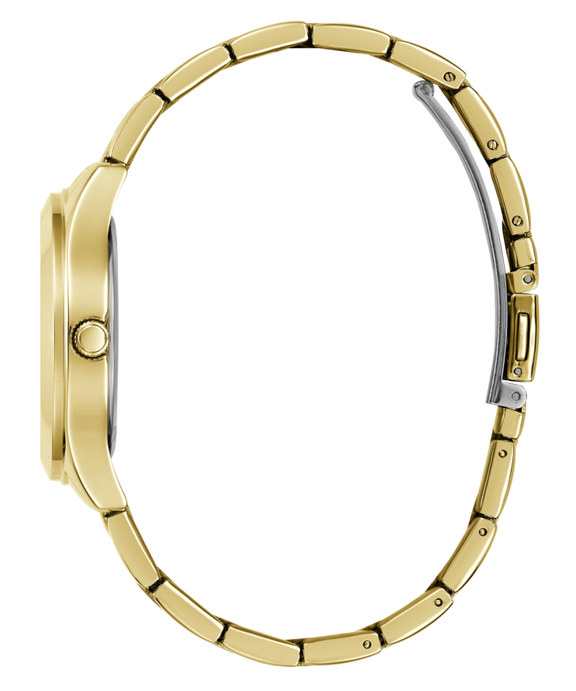 Guess Orologio Solo Tempo Acciaio Gold Quadrante Gold