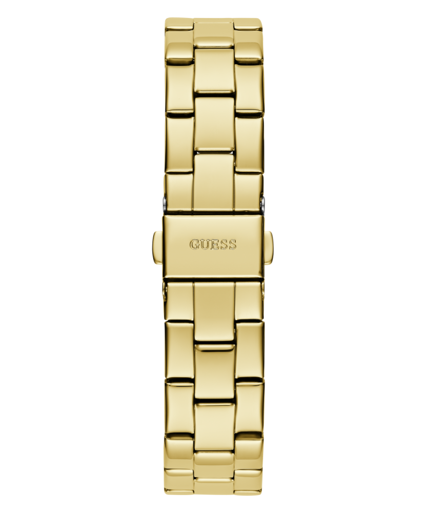 Guess Orologio Solo Tempo Acciaio Gold Quadrante Gold