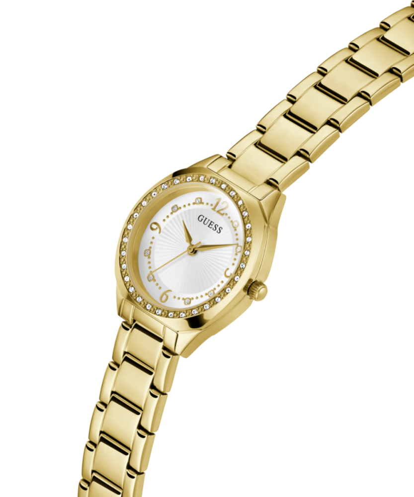 Guess Box Orologio+Bracciale Acciaio Gold Charlot