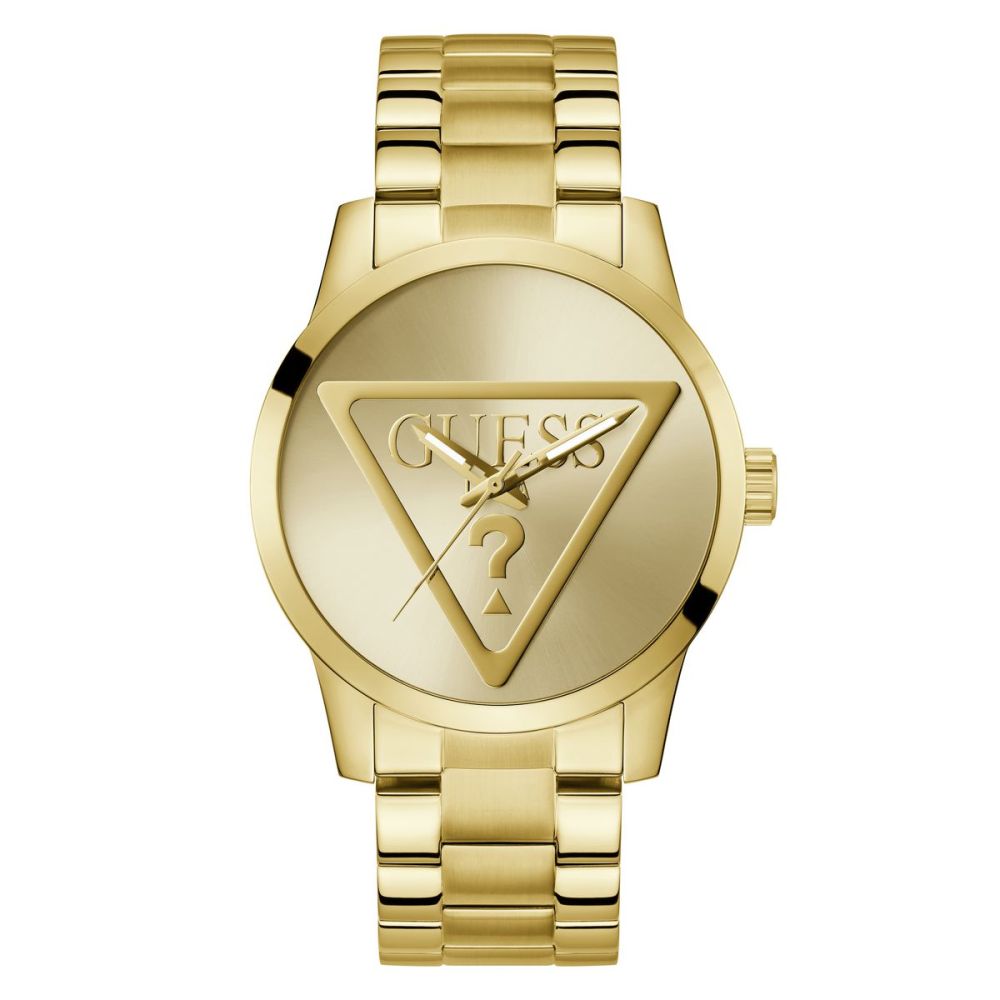 Guess Orologio Solo Tempo Acciaio Gold Badge