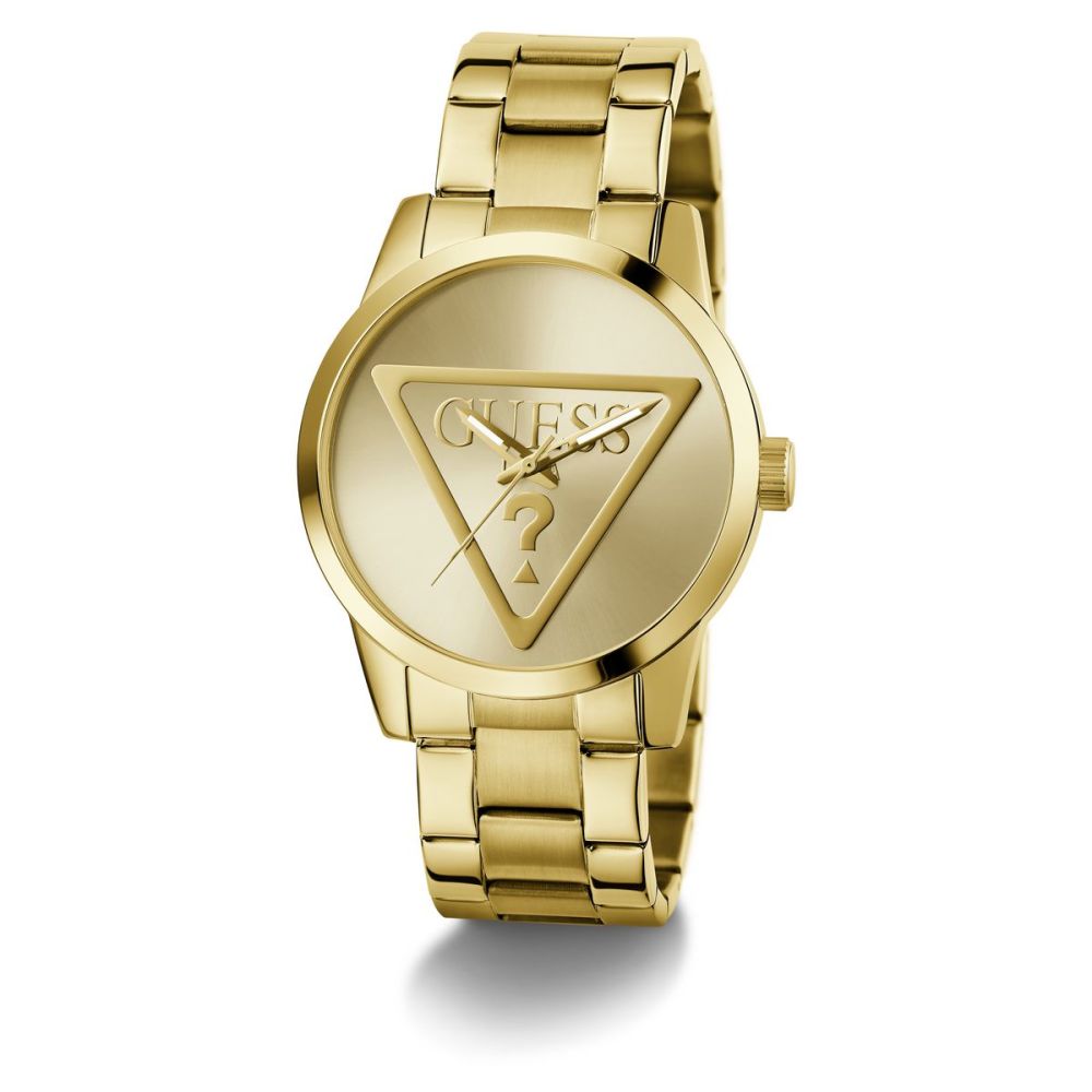 Guess Orologio Solo Tempo Acciaio Gold Badge