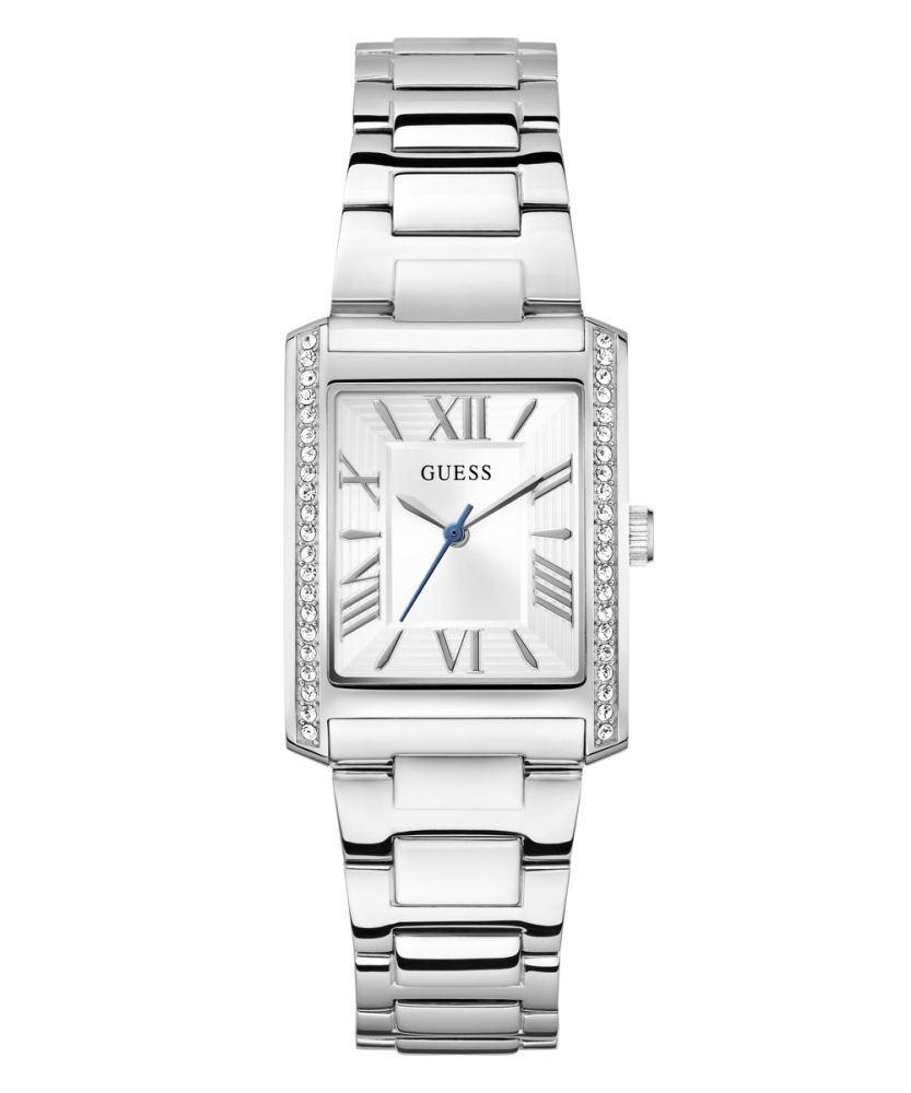 Guess Orologio Solo Tempo Acciaio Quadrante Silver