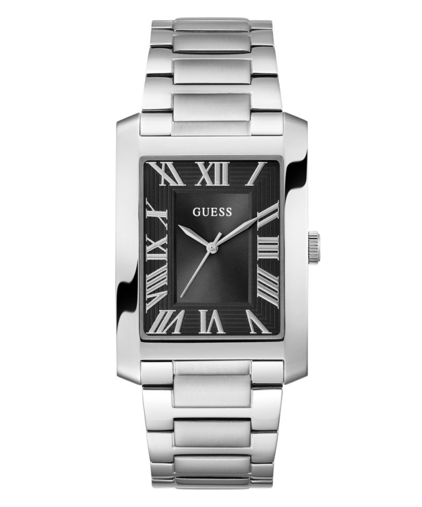 Guess Orologio Solo tempo Acciaio Quadrante Nero