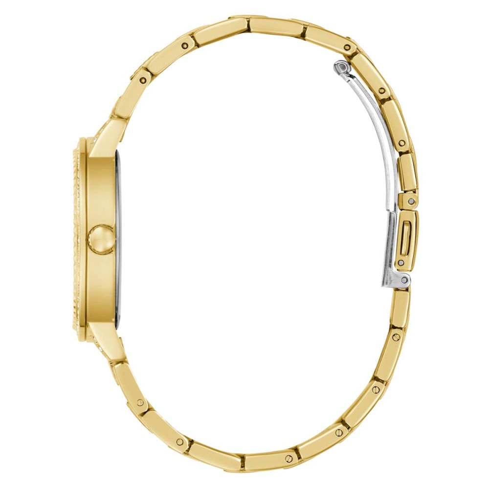 Guess Orologio Solo Tempo Acciaio Gold G Lace