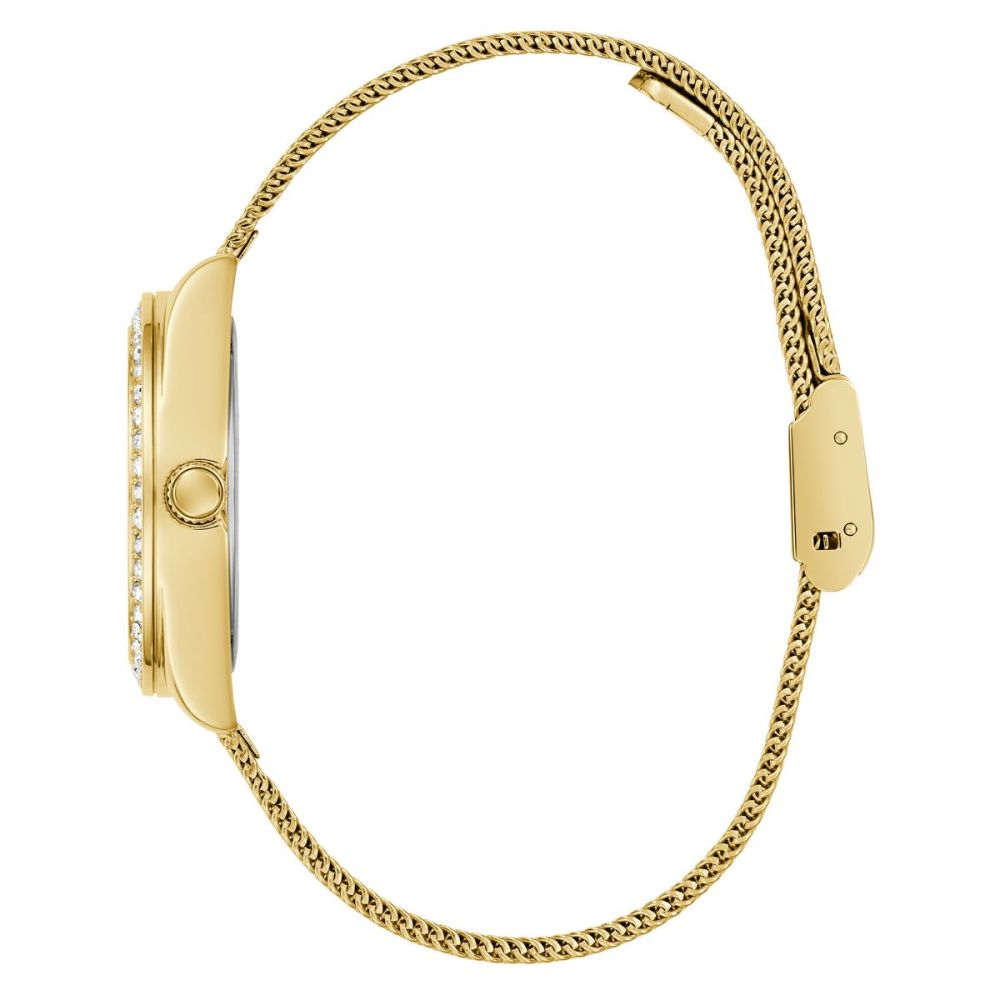 Guess Orologio Solo Tempo Acciaio Gold Calaverta