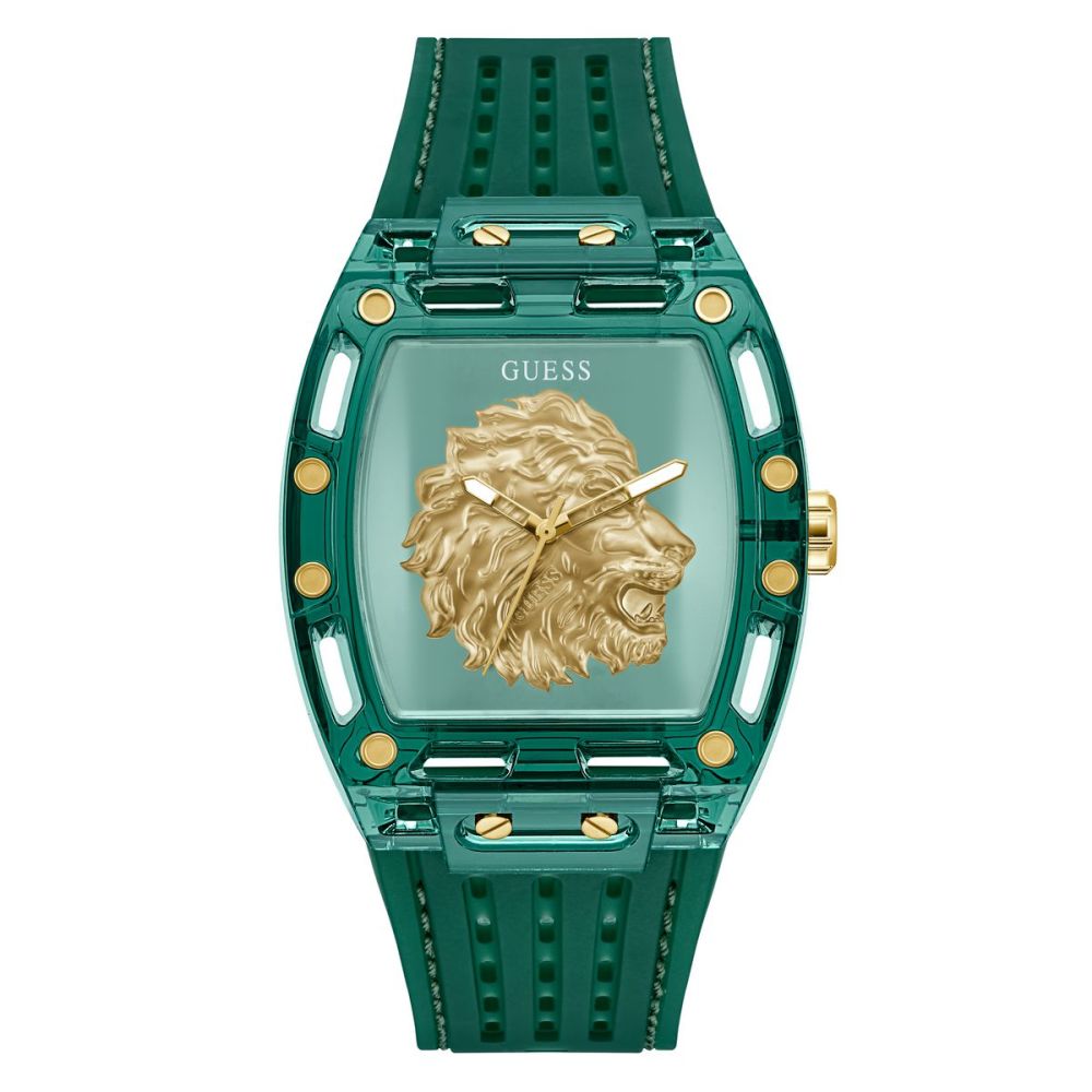 Guess Orologio Solo Tempo Resina Verde Phoenix