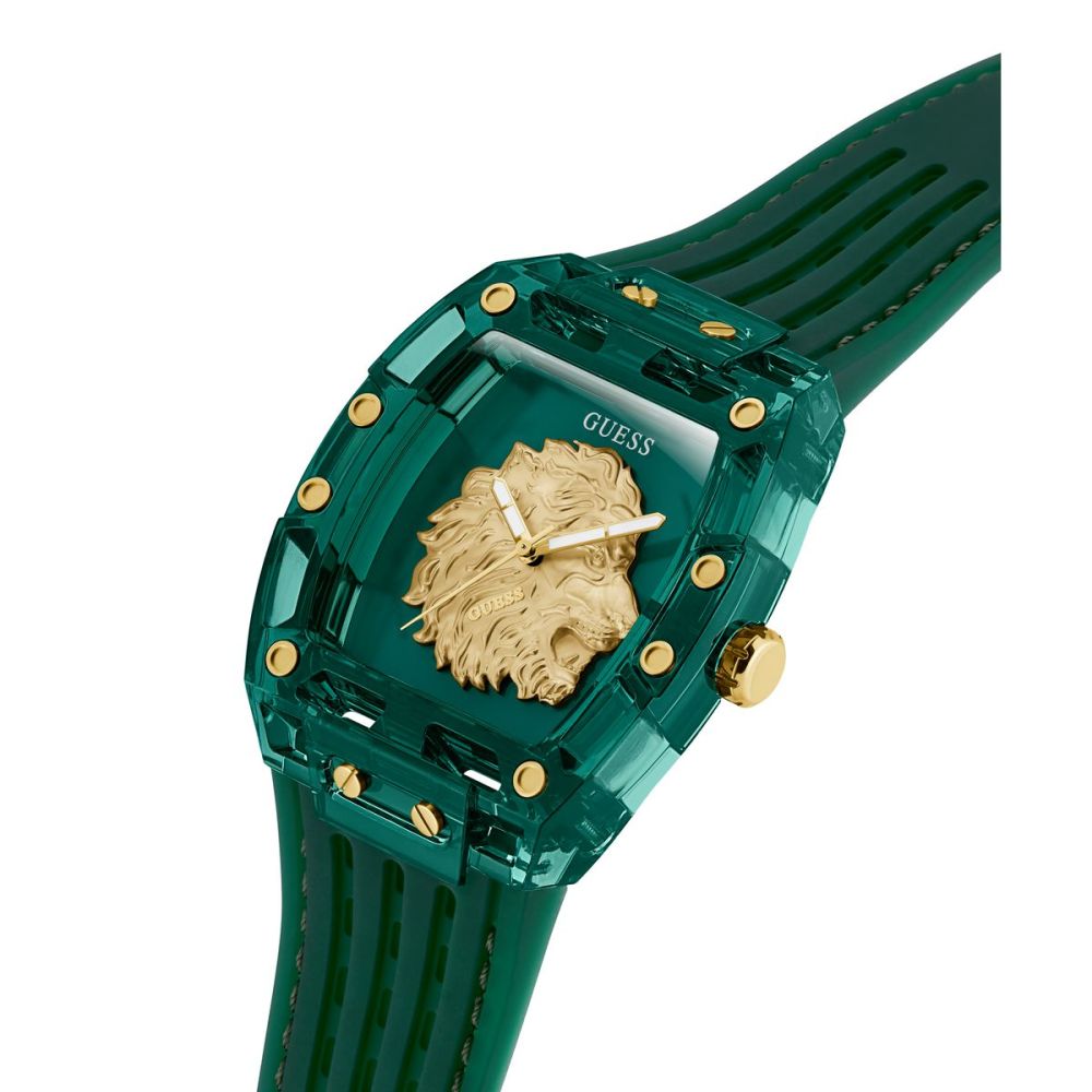 Guess Orologio Solo Tempo Resina Verde Phoenix