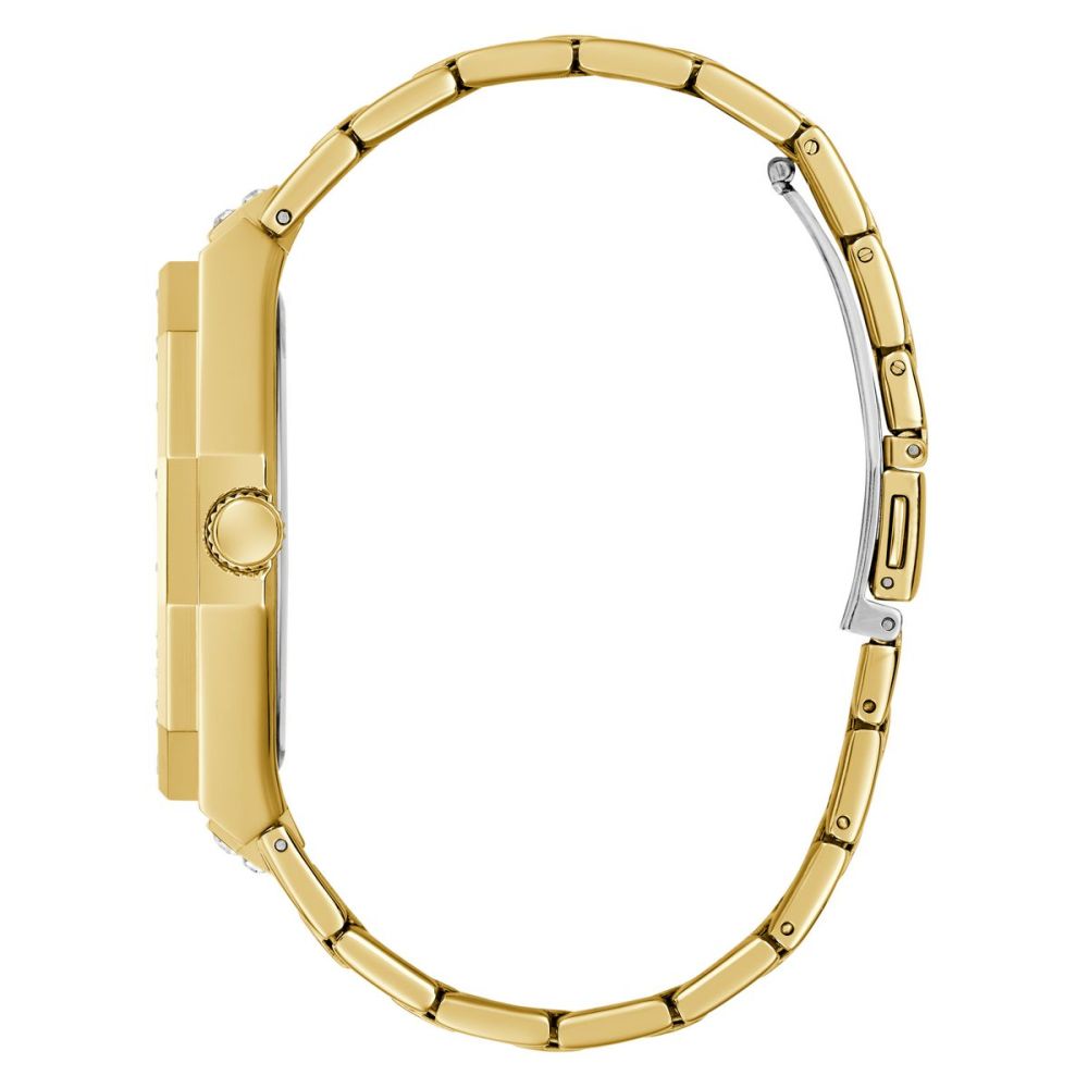 Guess Orologio Multifunzione Acciaio Gold Kryptonite