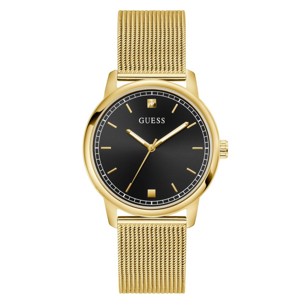 Guess Orologio Solo Tempo Acciaio Gold Chandler