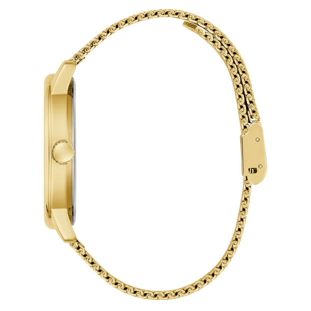 Guess Orologio Solo Tempo Acciaio Gold Chandler