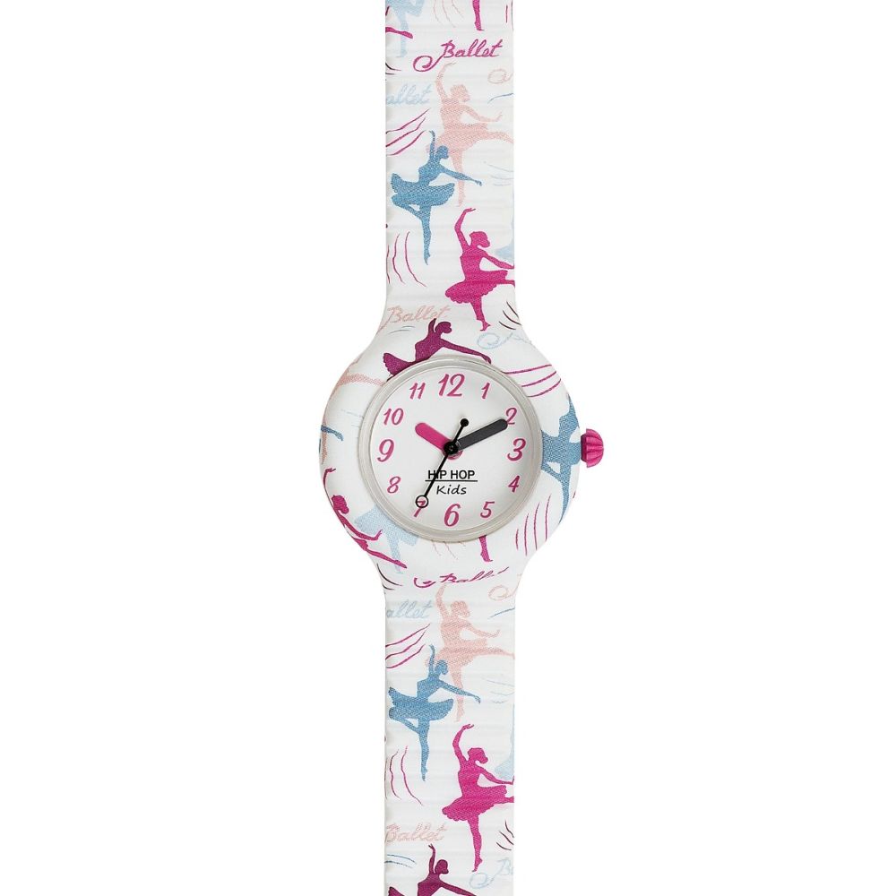 Hip Hop Solo Tempo Ballerine Quadrante Bianco