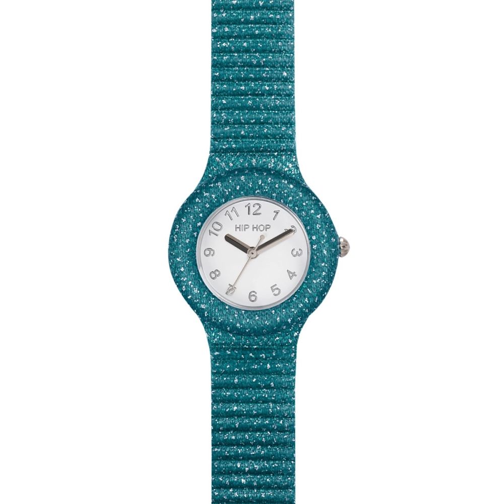 Hip Hop Solo Tempo Lurex Verde Quadrante Bianco