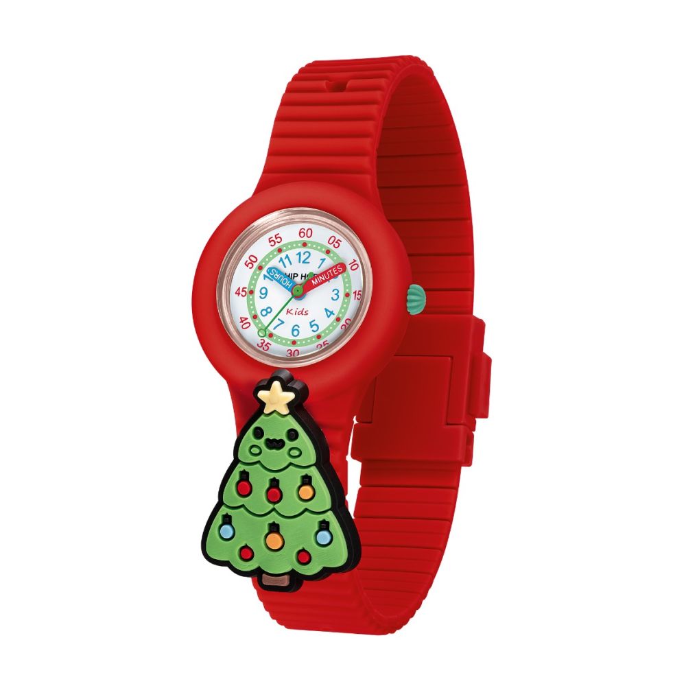 Hip Hop Solo Tempo Silicone Rosso Christmas