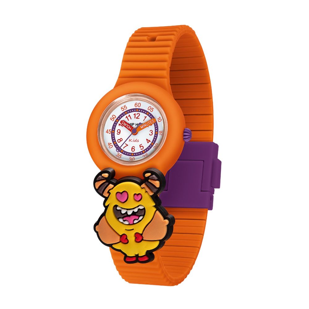 Hip Hop Solo Tempo Silicone Arancio Happy Monsters