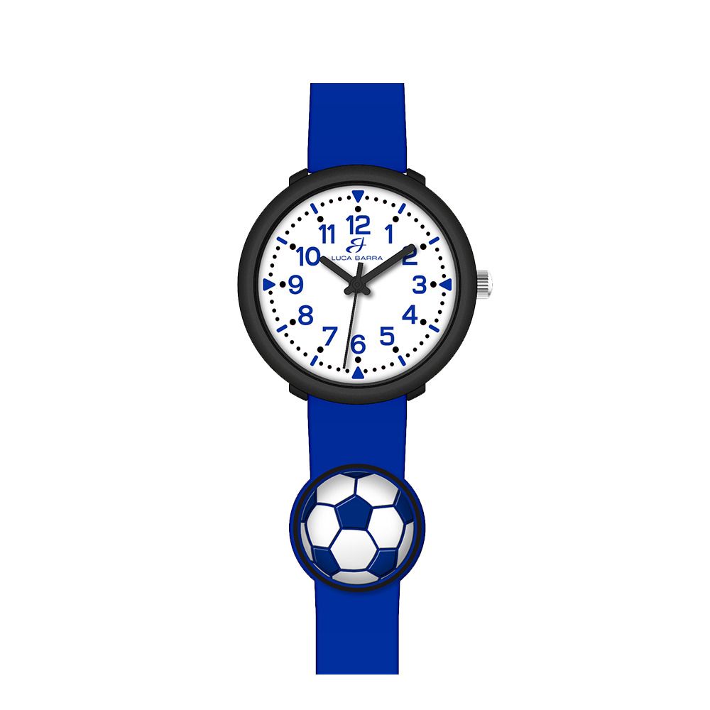 Luca Barra Orologio Kids Solo Tempo Gomma Blu