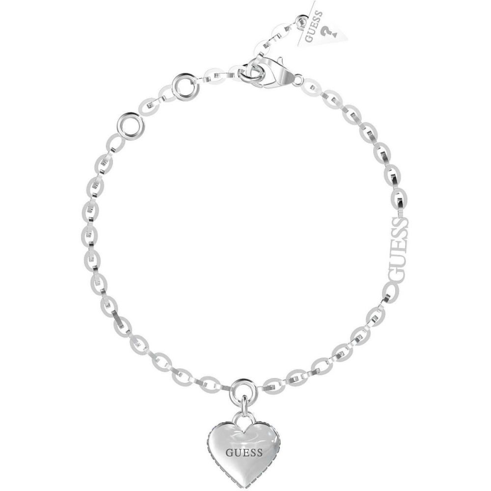 Guess Bracciale Donna Acciaio con Cuore