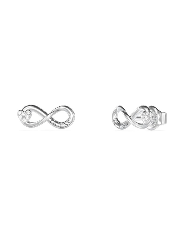 Guess Orecchini Acciaio Infinito con Cuore