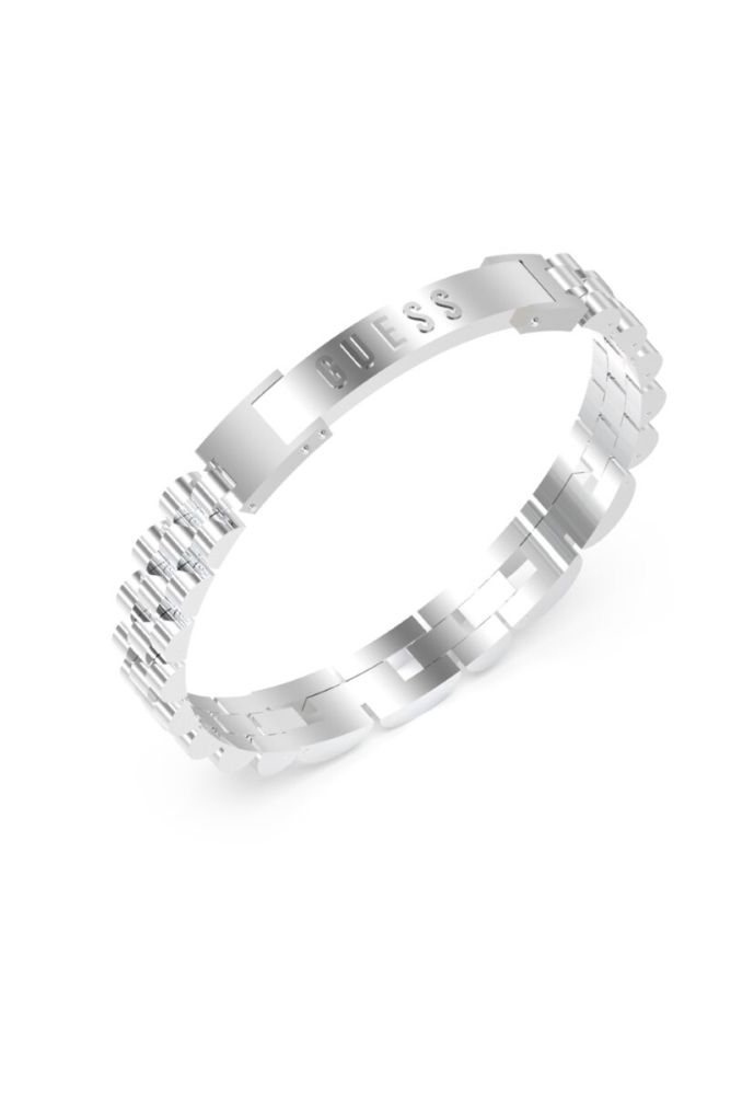 Guess Bracciale Acciaio Piastra Guess