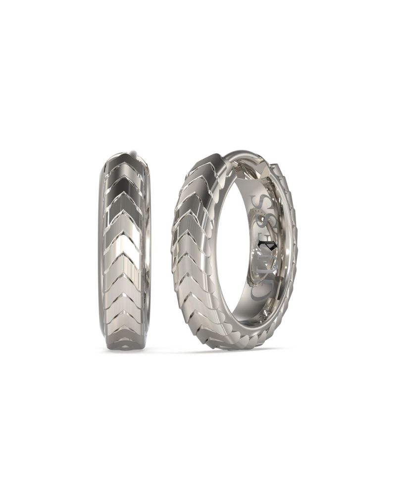 Guess Orecchini Cerchi Acciaio 12 mm
