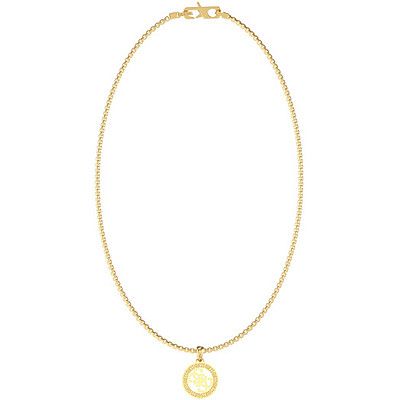 Guess Collana Acciaio Gold Uomo Logo 4G