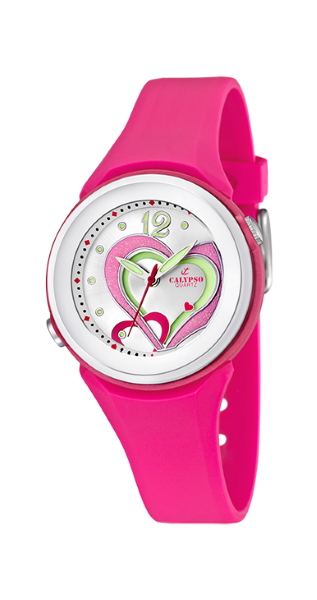 Calypso Orologio Donna Gomma Solo Tempo Fuxia