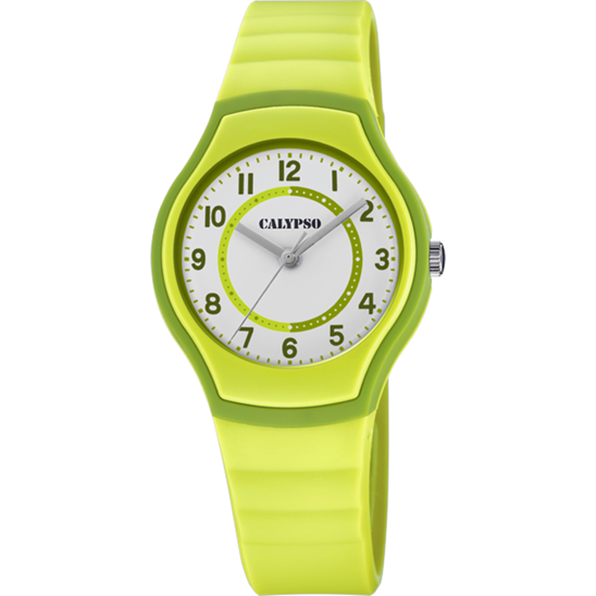 Calypso Orologio Kids Solo Tempo Gomma Lime