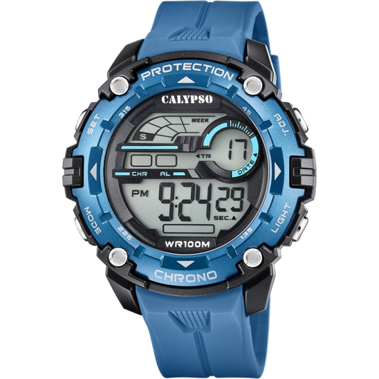 Calypso Orologio Digitale Uomo Gomma