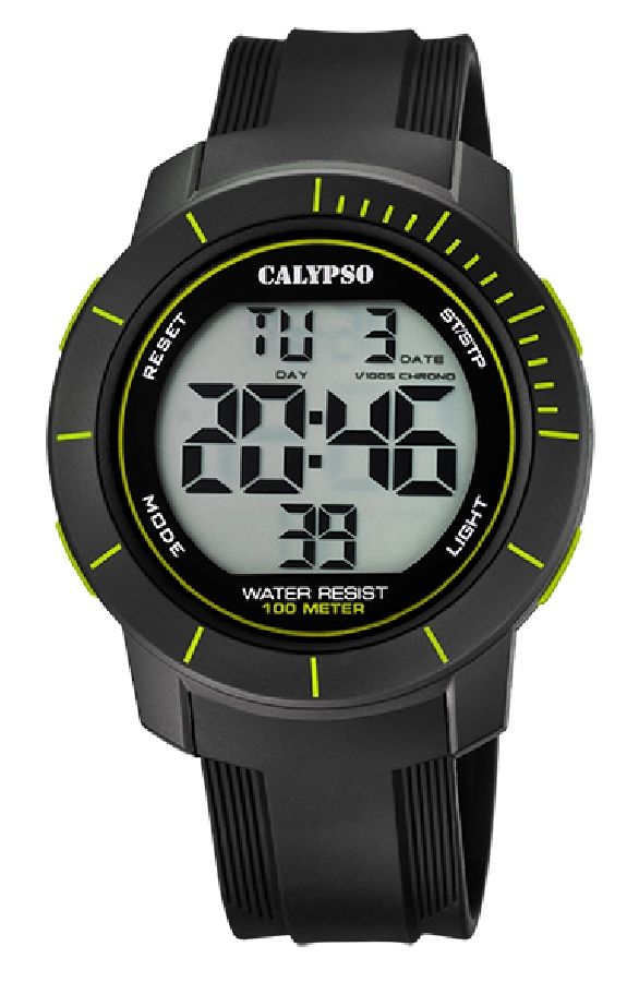 Calypso Orologio Digitale Uomo Gomma