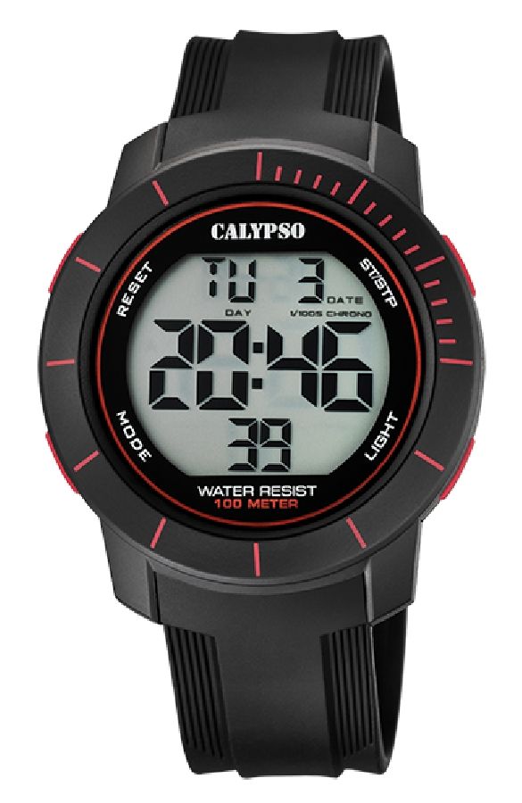 Calypso Orologio Digitale Uomo Gomma