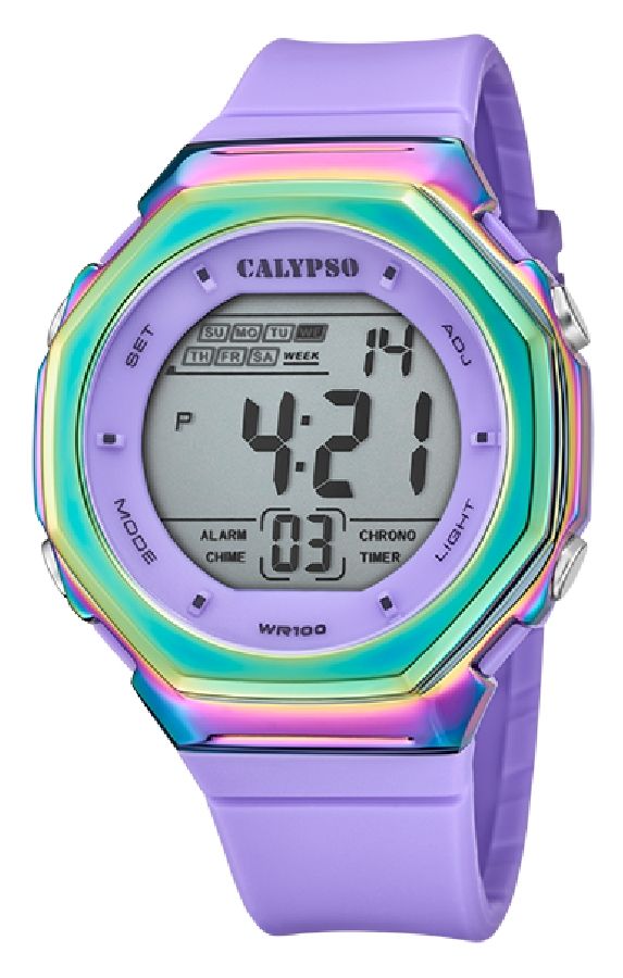 Calypso Orologio Digitale Unisex Gomma