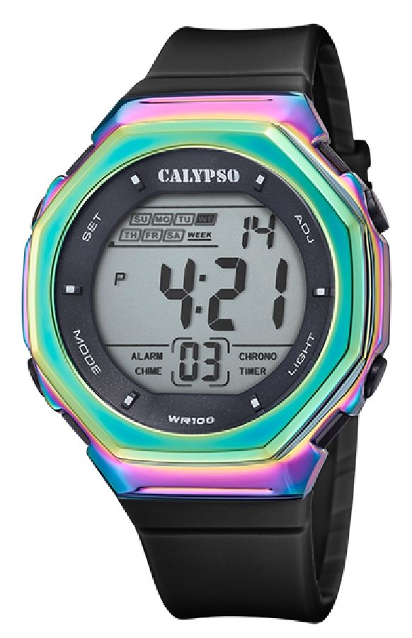 Calypso Orologio Digitale Unisex Gomma