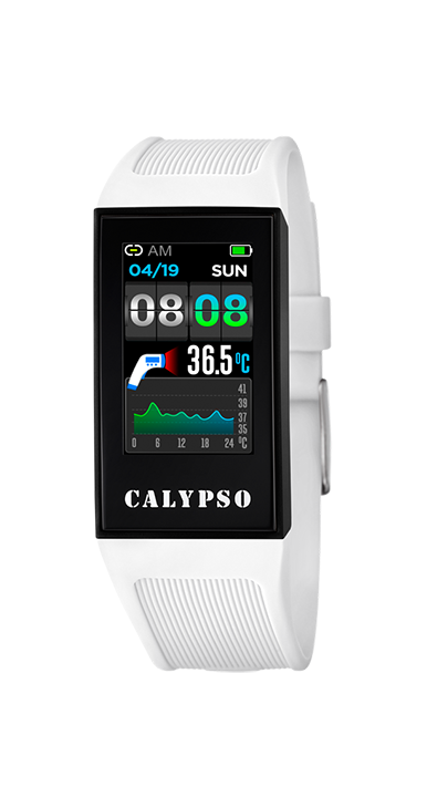 Calypso Orologio Unisex Gomma Smartwatch Bianco