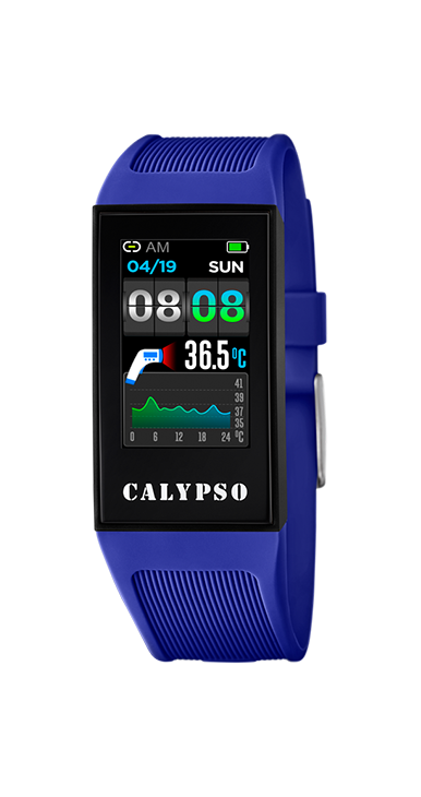 Calypso Orologio Unisex Gomma Smartwatch Blu