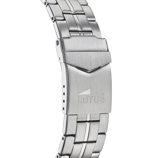 Lotus Orologio Cronografo Uomo Acciaio Quadrante Nero