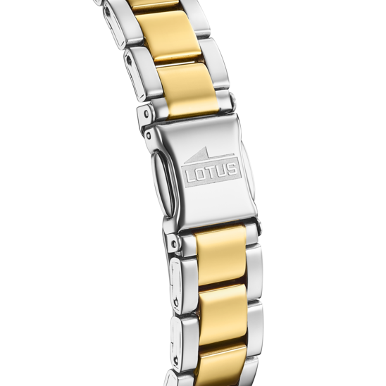 Lotus Orologio Acciaio Solo Tempo Quadrante Silver