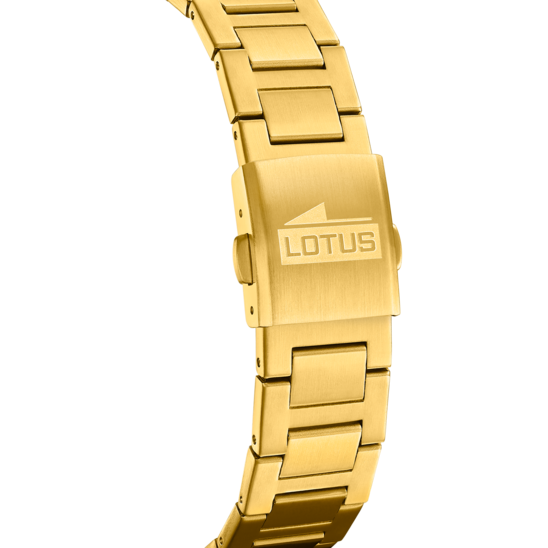 Lotus Orologio Ibrido Donna Acciaio Gold Quadrante Silver