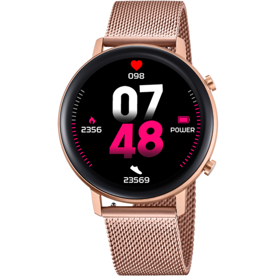 Lotus Orologio Smartwatch Donna Acciaio Rosato