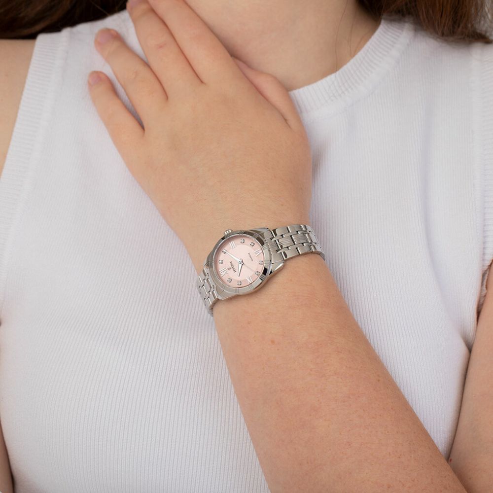 Festina Orologio Solo Tempo Acciaio Quadrante Rosa
