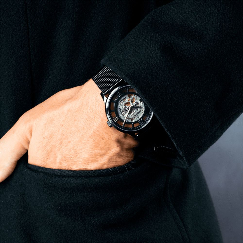 Festina Orologio Meccanico Acciaio Nero 