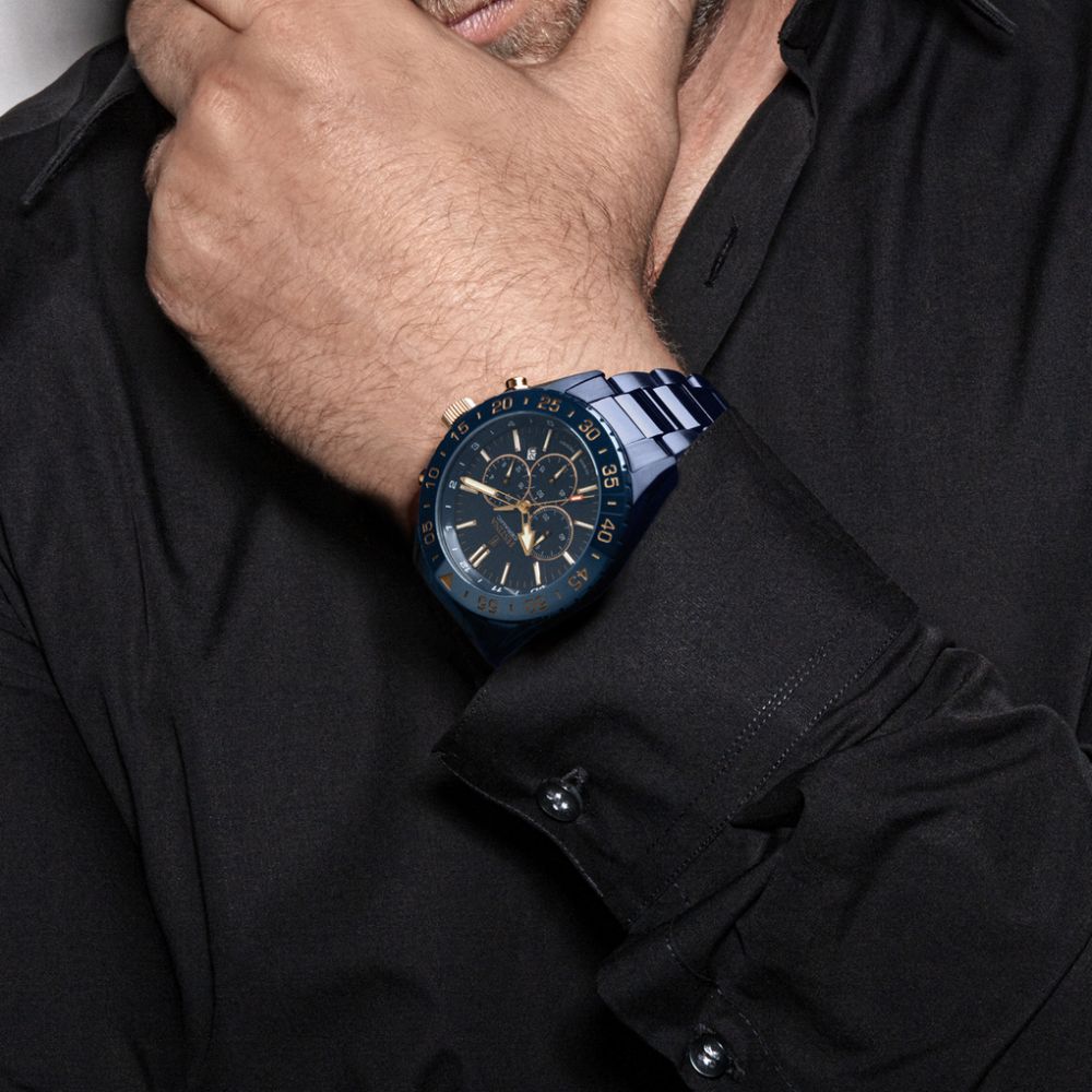 Festina Orologio Cronografo Acciaio Blu Quadrante Blu