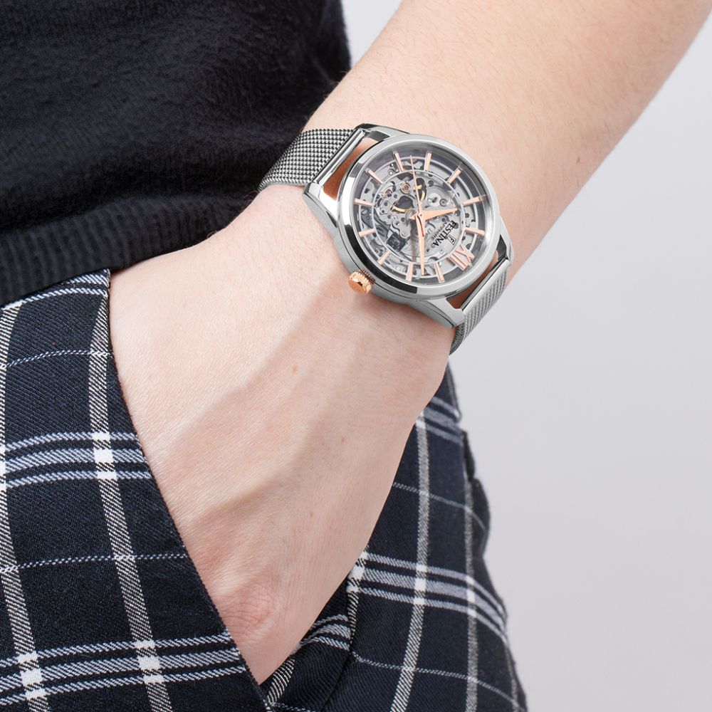 Festina Orologio Automatico Acciaio Skeleton